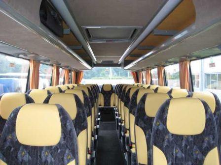 Bus rental in Latvia Riga Temsa opalin, MAN, Iveco, Isuzu, Merdes Travego